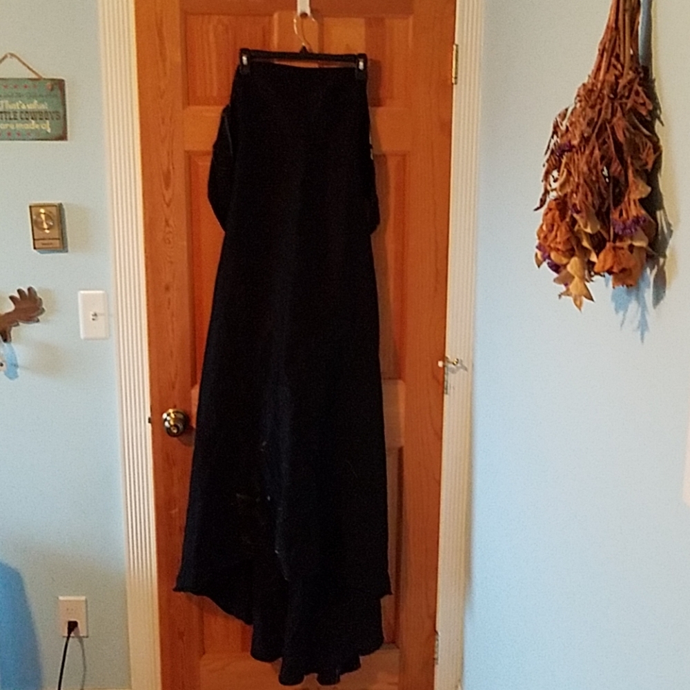 Prom/evening gown black<shinny>